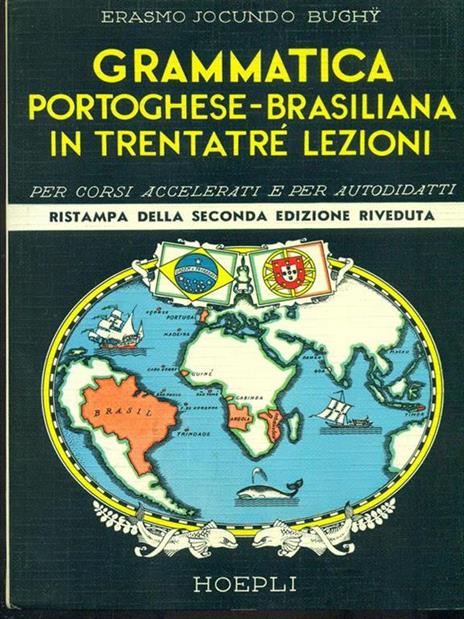 Grammatica portoghese-brasiliana in trentatré lezioni - copertina