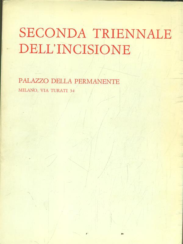 1972 Seconda Triennale dell'Incisore