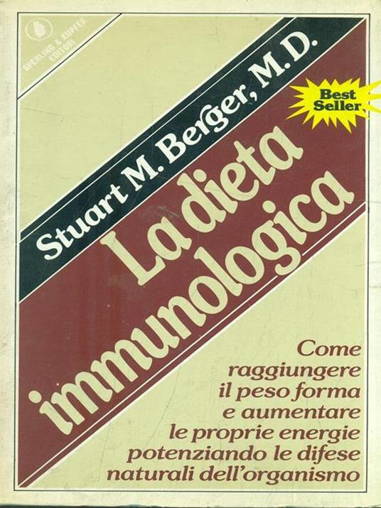 La dieta immunologica - Stuart M. Berger - copertina