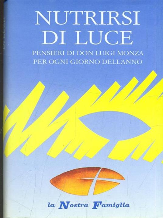 Nutrirsi di luce - copertina