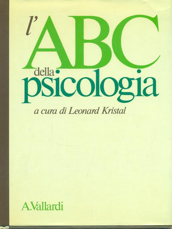 L' ABC della psicologia
