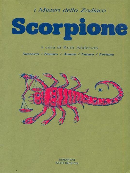 Scorpione - Ruth Anderson - copertina