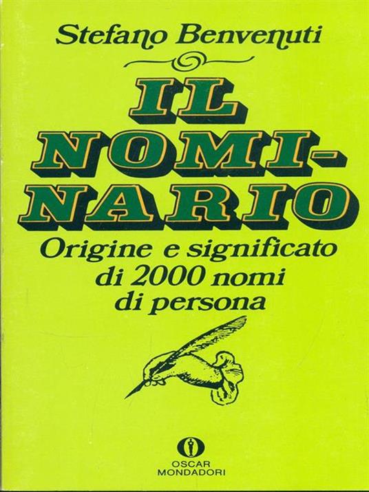 Il nominario - Stefano Benvenuti - 9