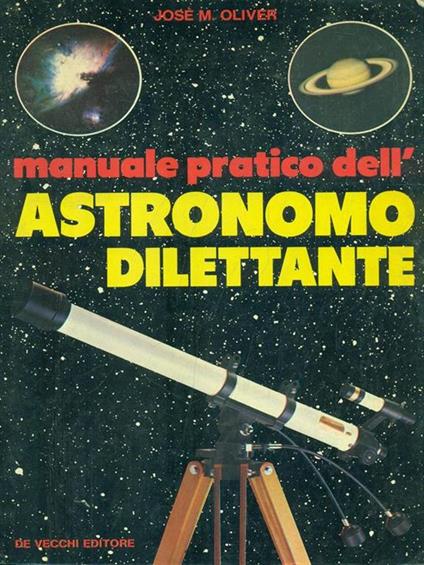 Manuale pratico dell'Astronomo dilettante - copertina