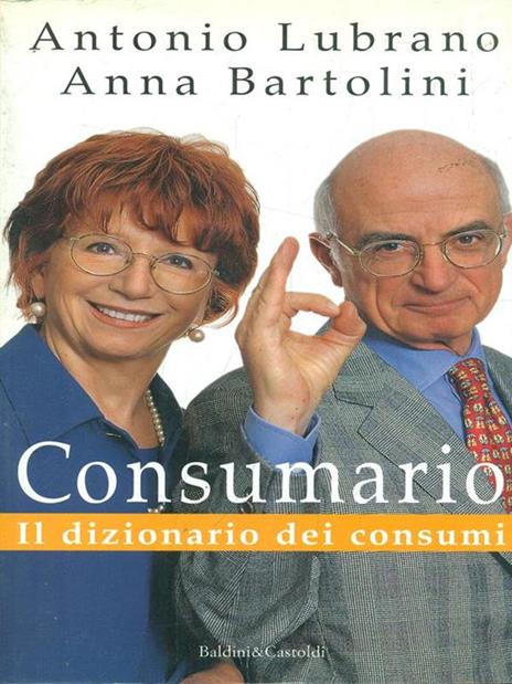 Consumario - Anna Bartolini,Antonio Lubrano - copertina