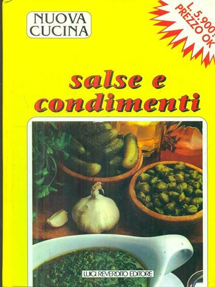 Nuova cucina. Salse e condimenti - copertina