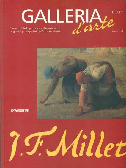 Galleria d'arte. Millet - copertina