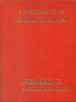 I ristoranti di Bell'Italia 1992