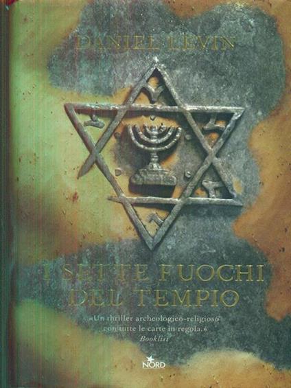 I sette fuochi del tempio - Daniel Levin - copertina