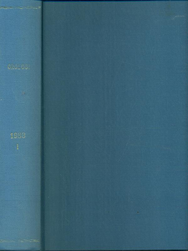 Orologi I: Riviste dalla N. 4alla N. 9 /Gennaio-Giugno 1988