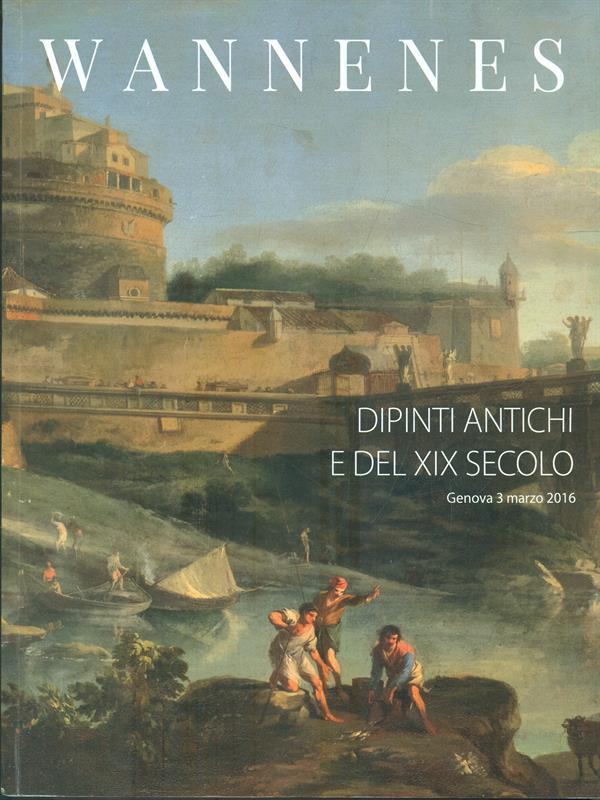 Dipinti antichi e del XIX secolo. asta 3 Marzo 2016