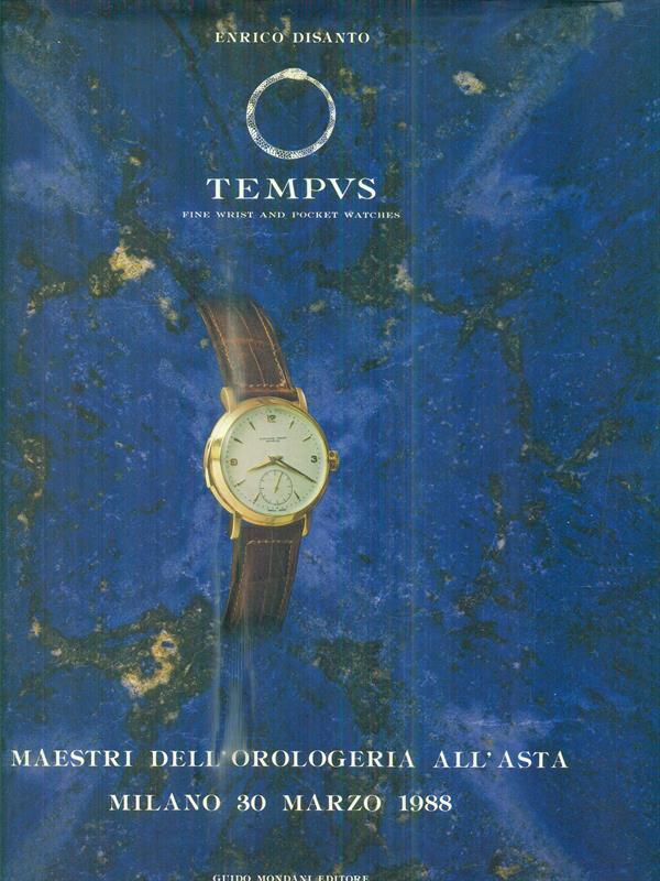 I Blue Book Tempus Fine Wrist and Pocket Watches. asta 30 marzo 1988