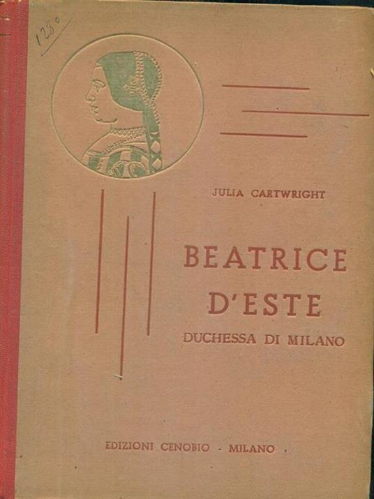 Beatrice d'este - copertina