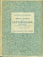 Breve storia della Letteratura Italiana