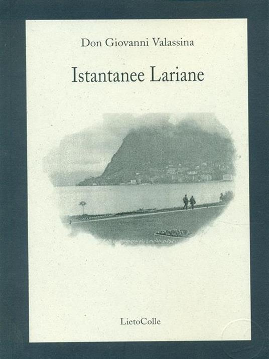 Istantanee Lariane - Don Giovanni Valassina - copertina