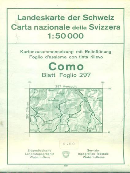 Como blatt foglio 297 - copertina