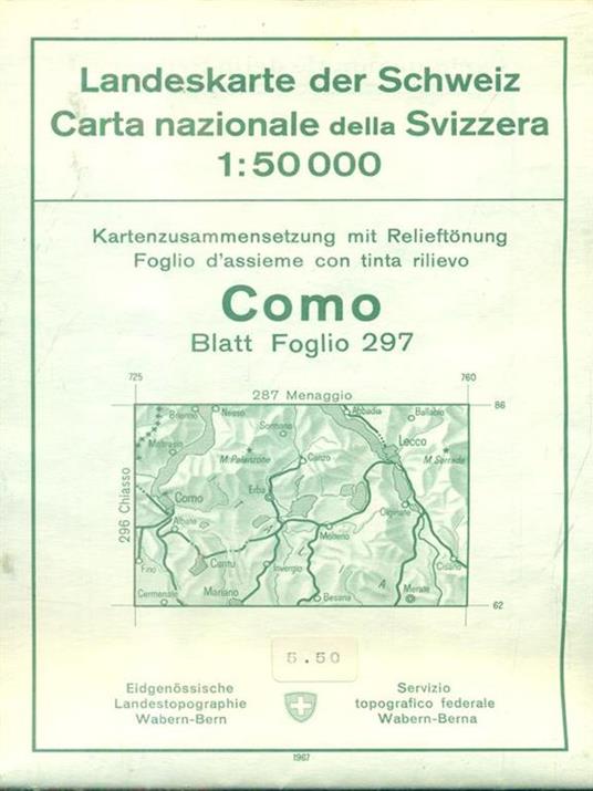 Como blatt foglio 297 - copertina