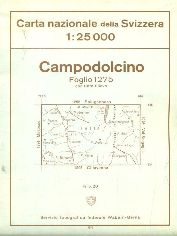 Campodolcino foglio 1275