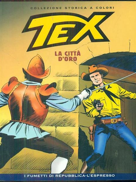 Tex La città d'oro - copertina