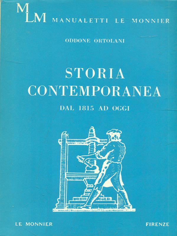 Storia contemporanea dal 1815 ad oggi