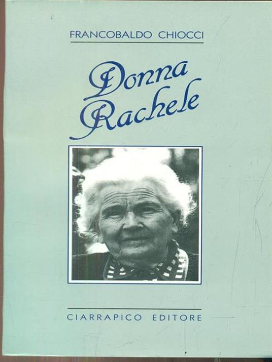 Donna rachele - copertina