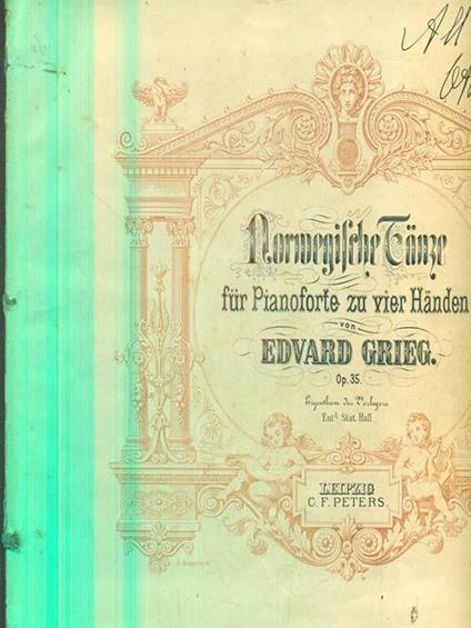 Norwegische Tanze - copertina