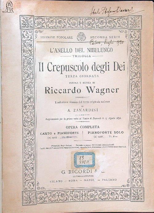 Il crepuscolo degli dei