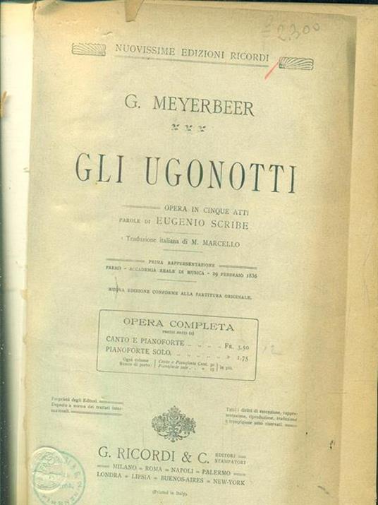 Gli ugonotti - Giacomo Meyerbeer - 7