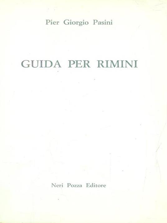 Guida per rimini - P. Giorgio Pasini - copertina