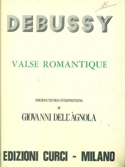 Valse romantique - copertina