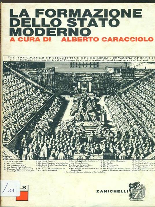 La formazione dello stato moderno - Alberto Caracciolo - copertina