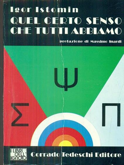 Il sesto senso - copertina