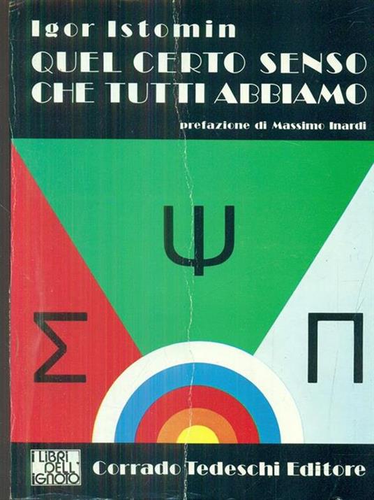 Il sesto senso - copertina