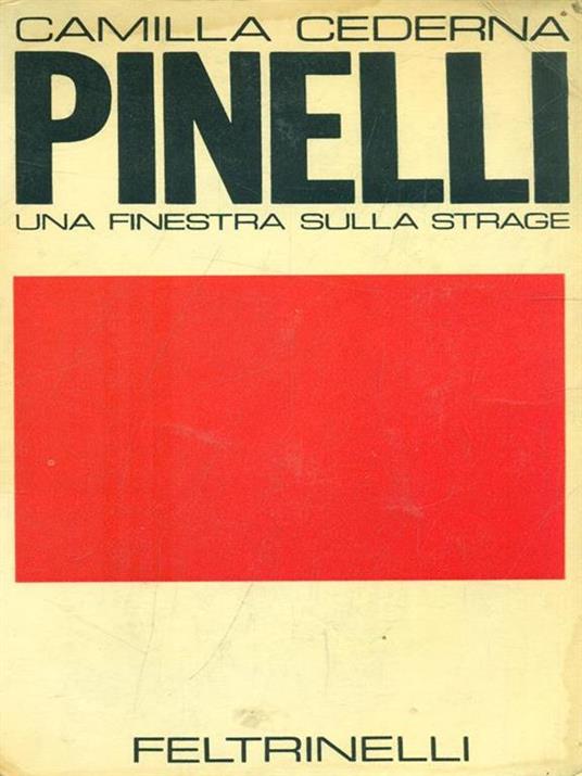 Pinelli - Camilla Cederna - copertina