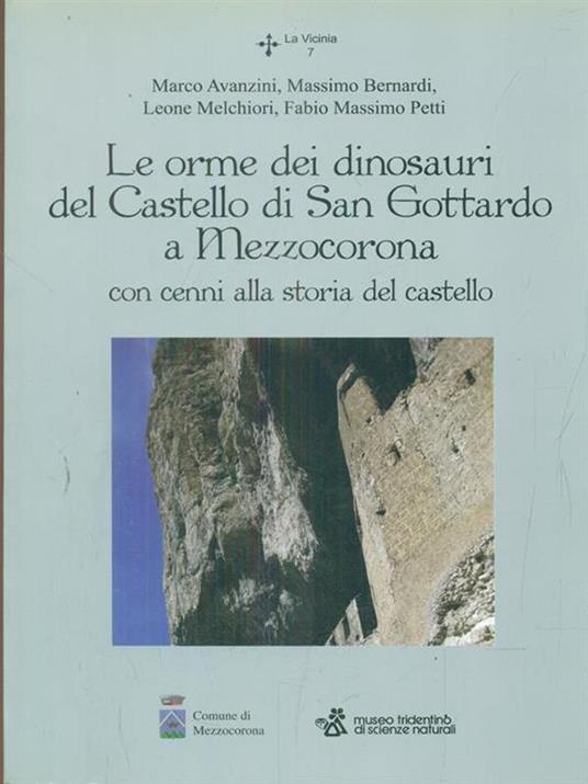 Le orme dei dinosauri del castello di San Gottardo a Mezzocorona - copertina