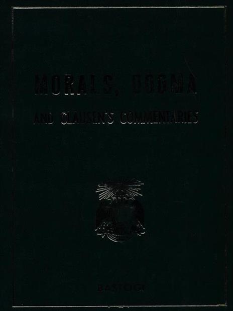 morals dogma and clausen's commentaries 5 - 3