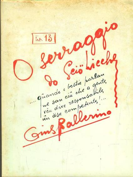 O serraggio da Scio Licche - copertina