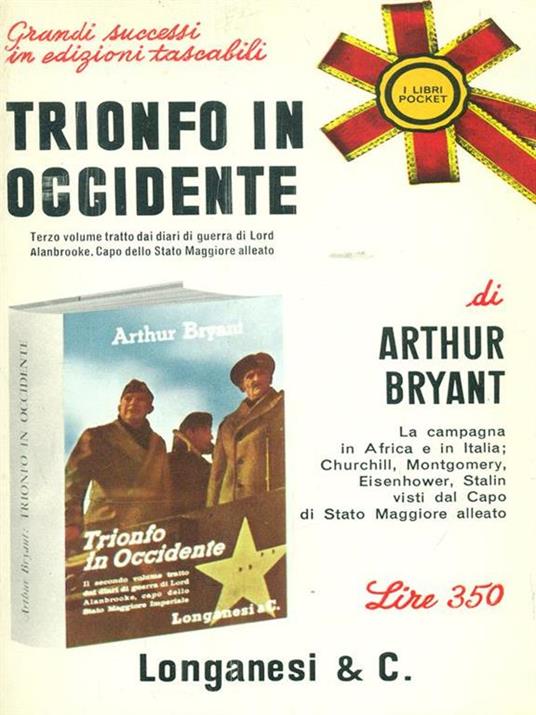Trionfo in occidente - Arthur Bryant - copertina