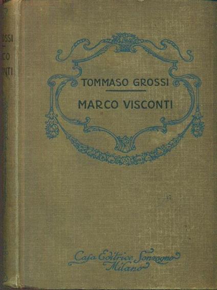Marco Visconti - Tommaso Grossi - copertina