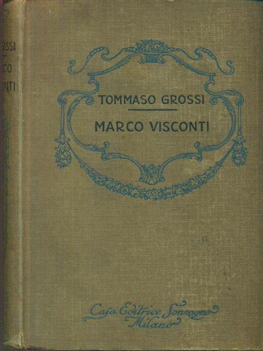 Marco Visconti - Tommaso Grossi - copertina