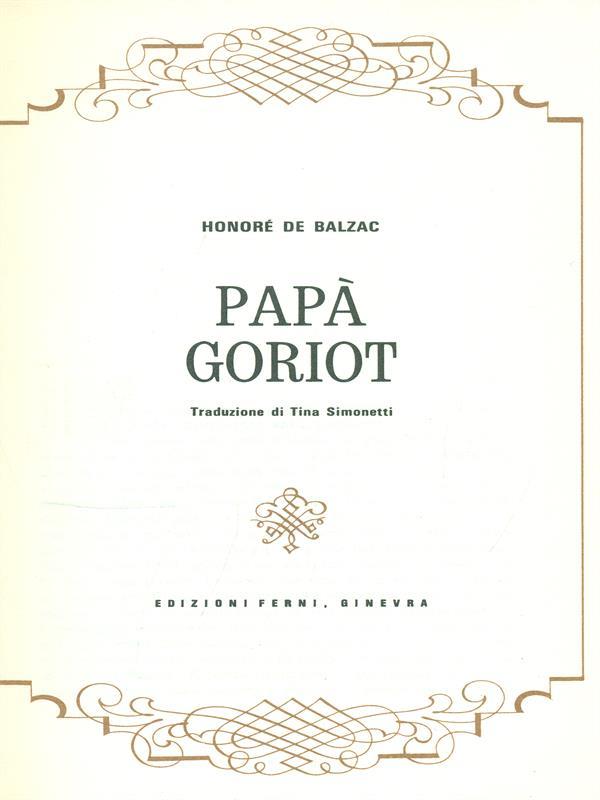 Papà Goriot