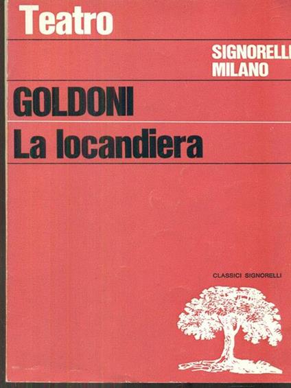 La locandiera - Carlo Goldoni - copertina