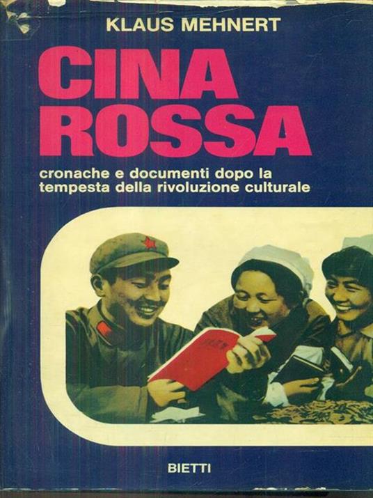 Cina rossa - Klaus Mehnert - copertina