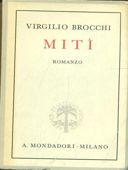 Mitì - Virgilio Brocchi - copertina