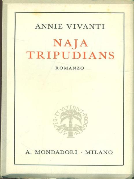 Naja tripudians - Annie Vivanti - copertina