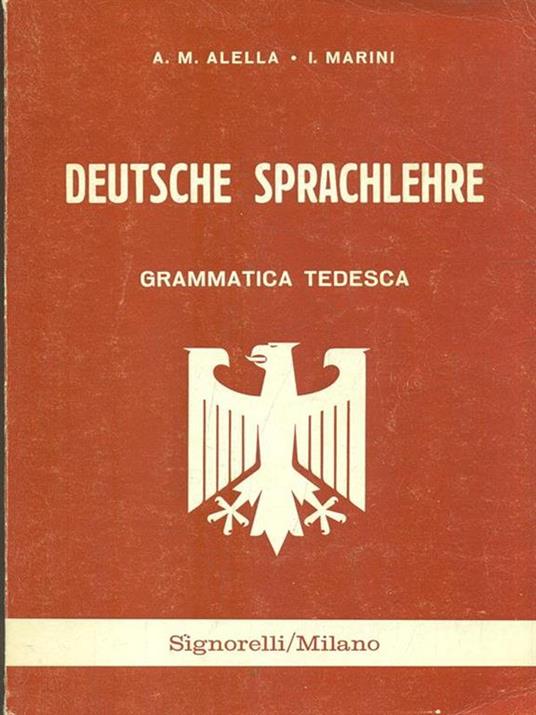 Deutsche Sprachlehre di: Alella - copertina