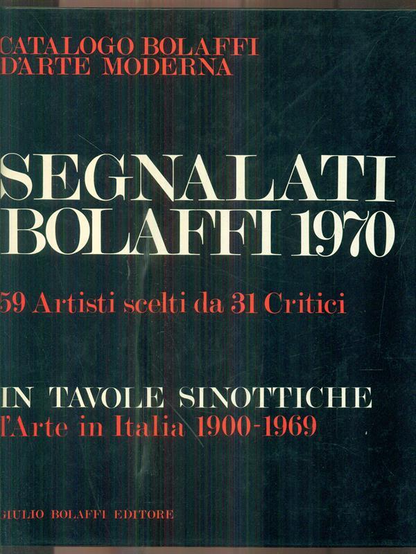 Segnalati bolaffi 1970. Vol. II