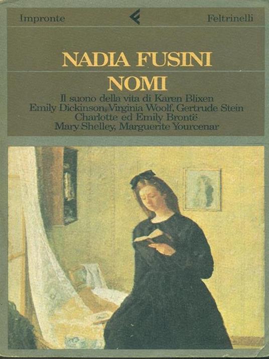 Nomi - Nadia Fusini - copertina