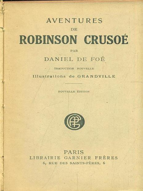 Robinson Crusoe - Daniel Defoe - 6