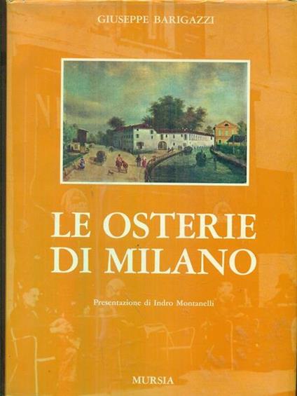 Le osterie di Milano - copertina